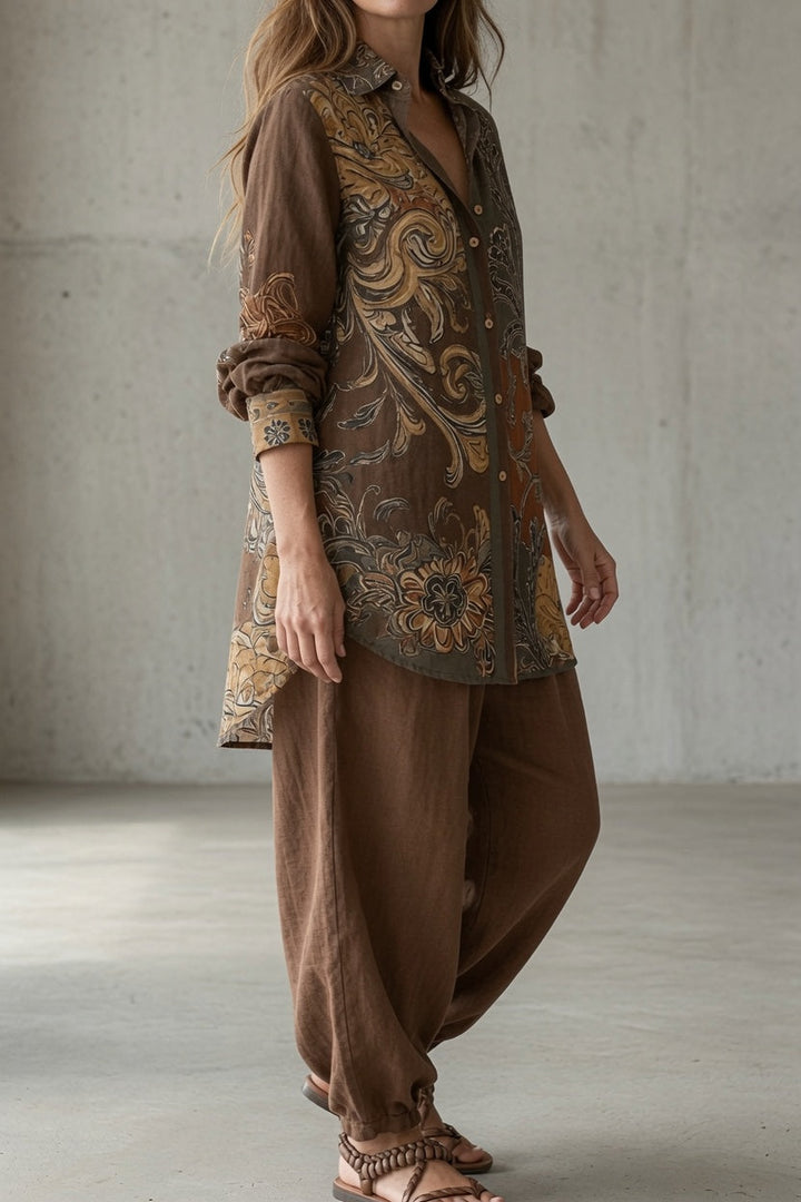 Virellise - Coordinato camicia e pantaloni traspirante