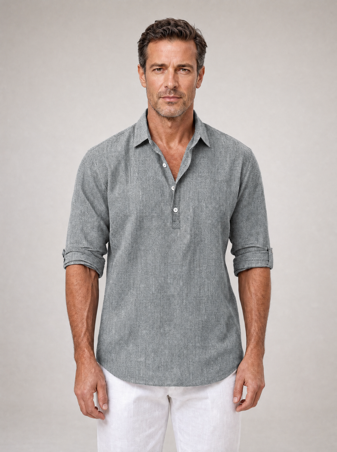 Gresham - Camicia estiva testurizzata
