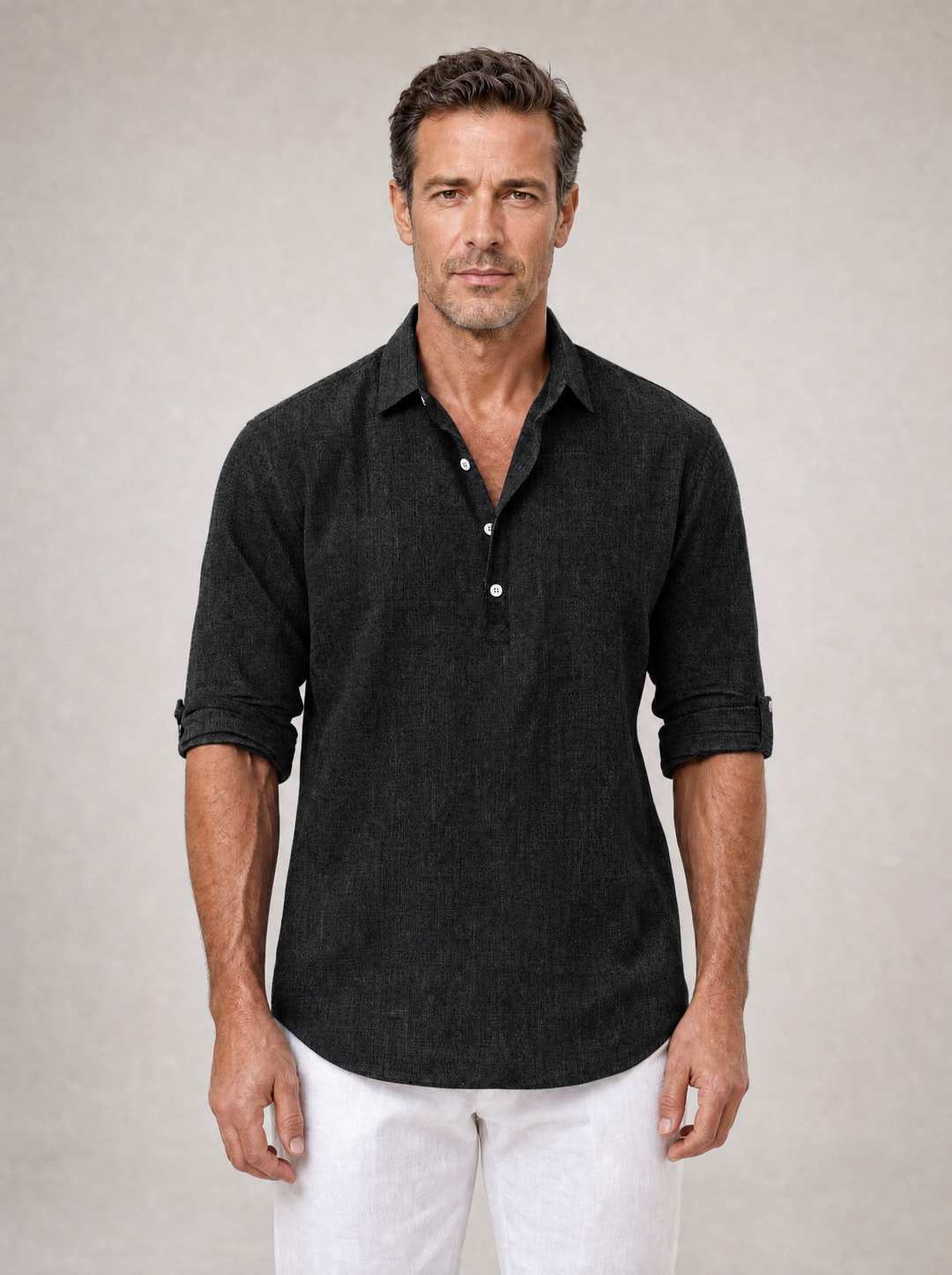 Gresham - Camicia estiva testurizzata