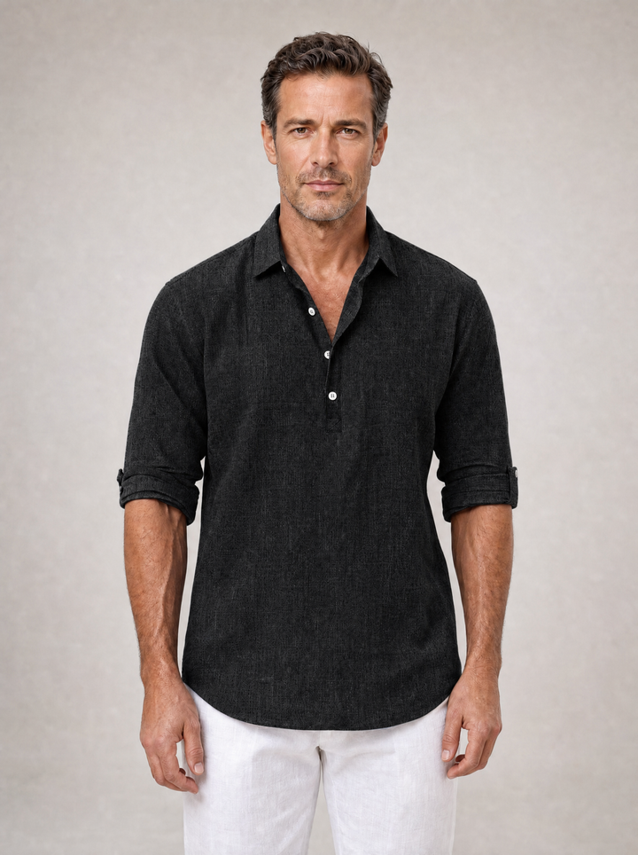 Gresham - Camicia estiva testurizzata