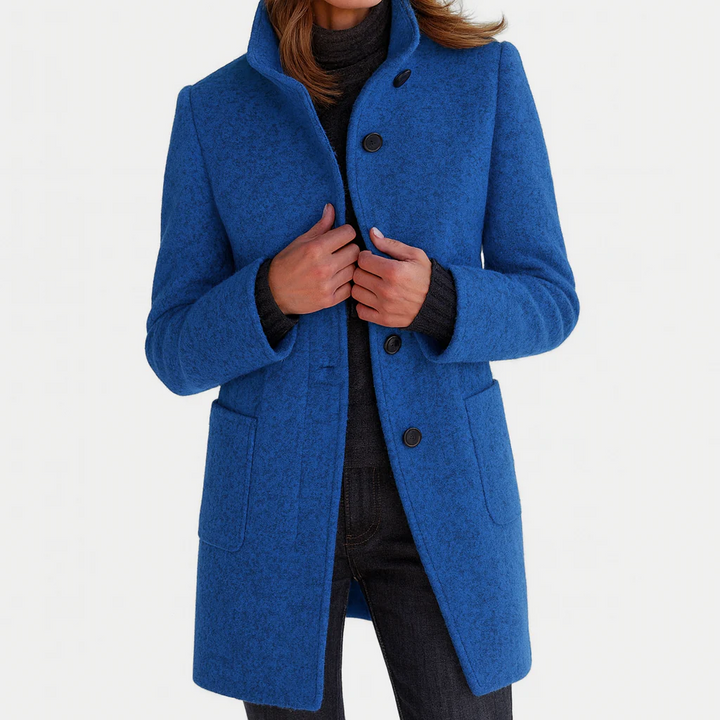 Elanique - Cappotto sartoriale morbido al tatto