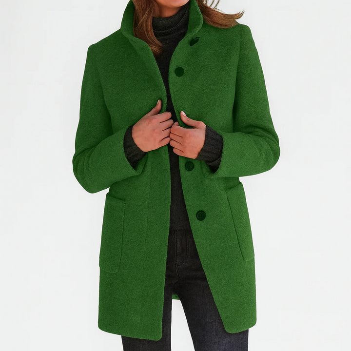 Elanique - Cappotto sartoriale morbido al tatto