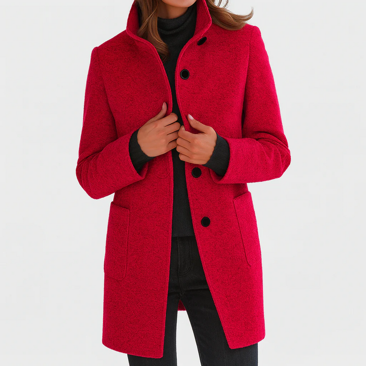 Elanique - Cappotto sartoriale morbido al tatto