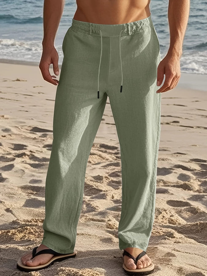 Oakmere - Pantaloni di lino leggeri