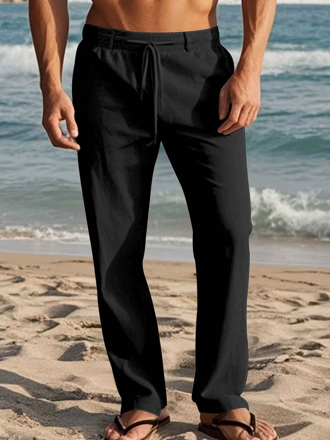 Oakmere - Pantaloni di lino leggeri