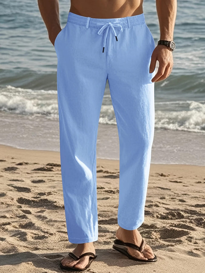 Oakmere - Pantaloni di lino leggeri