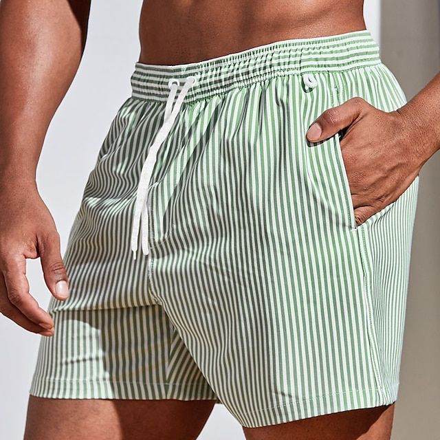Jarrow - Pantaloncini da surf a righe ad asciugatura rapida