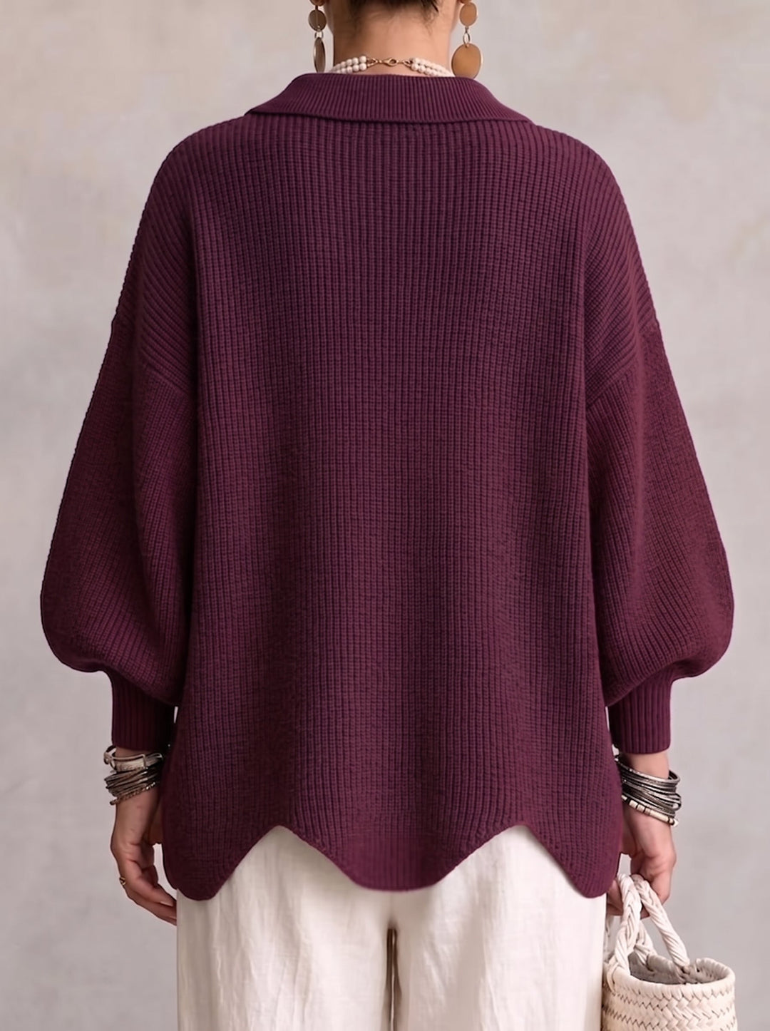 Kaelinae - Cardigan oversize pesante