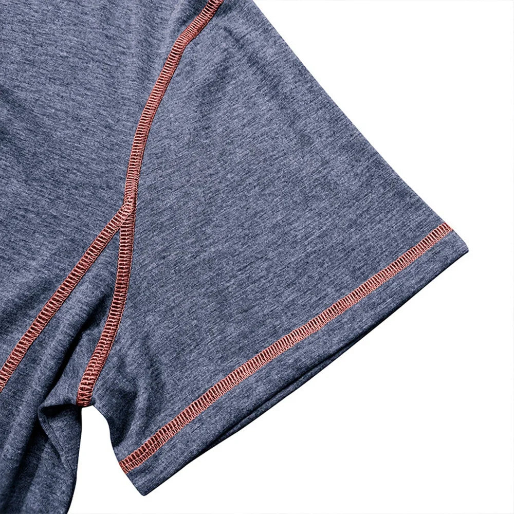 Bardwell - T-shirt Henley effetto soft touch