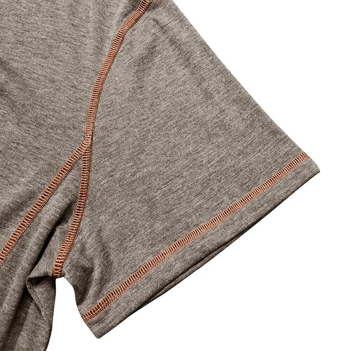 Bardwell - T-shirt Henley effetto soft touch
