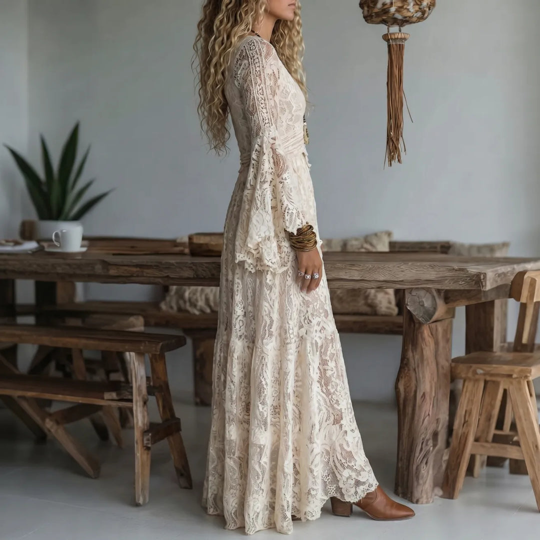 Lucasta - Abito lungo boho premium