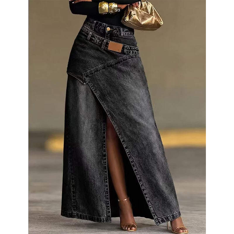 Anella - gonna maxi lavaggio vintage
