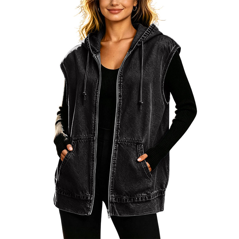 Anemora - Giacca con cappuccio oversize premium