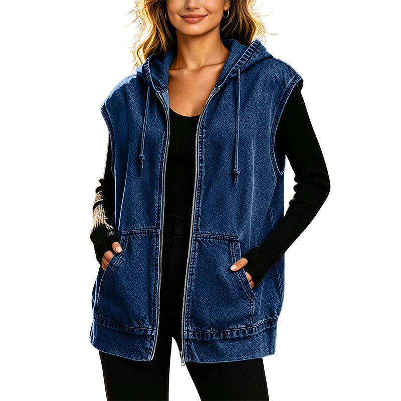 Anemora - Giacca con cappuccio oversize premium